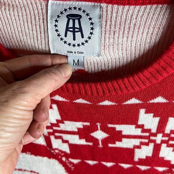 BarStool Sports Call Her Daddy Ugly Christmas Holiday Graphic Sweater Medium - Picture 3 of 6